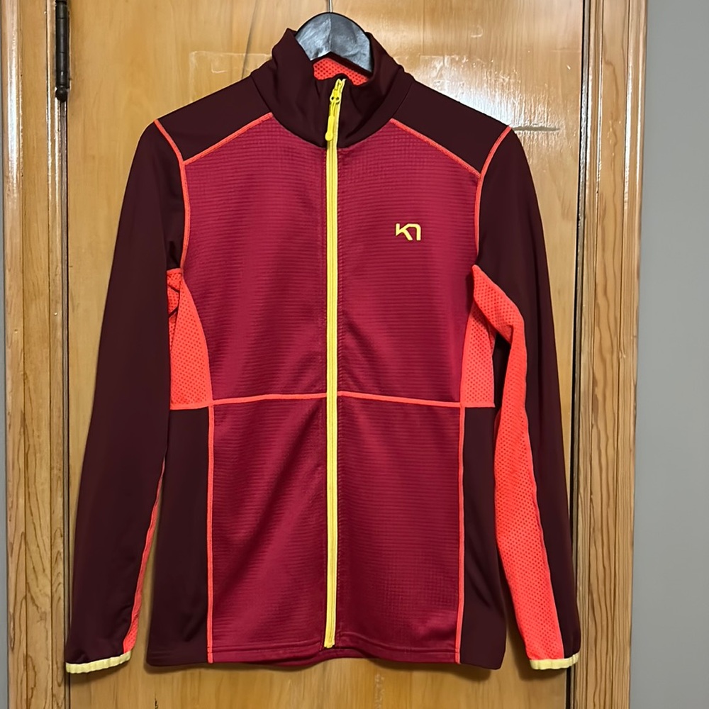 Kari Traa Full Zip Fleece Lined Jacket Sz L